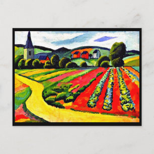 Vykort - Klassiskt/Vintage Art-August Macke 4