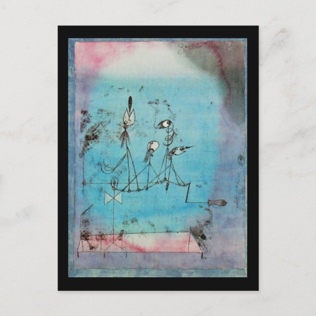 vykort - Klassiskt/Vintage Art-Klee 24 (Framsida)