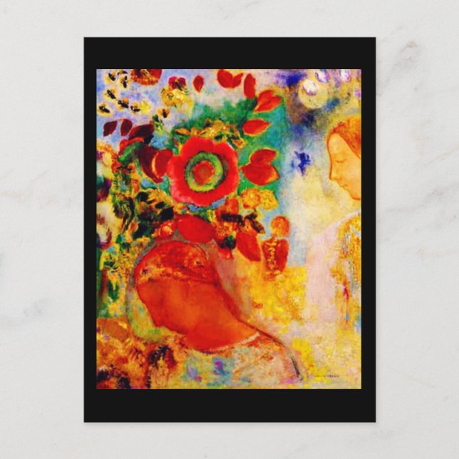 Vykort - Klassiskt/Vintage Art-Redon 40 (Framsida)