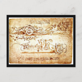 vykort - Klassiskt/Vintage - Leonardo da Vinci 3