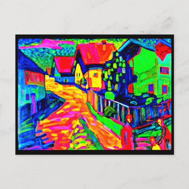 vykort - Klassiskt/Vintage-Wassily Kandinsky 28 (Framsida)