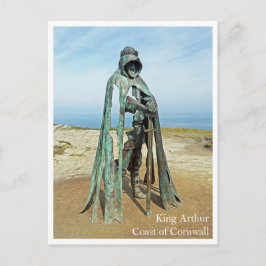Vykort - Kung Arthur Beach Storbritannien Cornwall