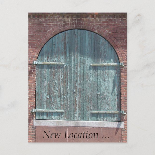 Vykort - lagerdörr (Framsida)