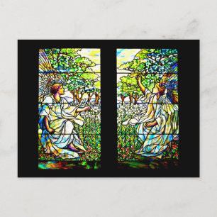 Vykort-lagrad glas-Louis Tiffany 13 Vykort