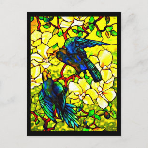 Vykort-lagrad glas-Louis Tiffany 15 Vykort
