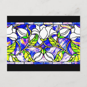 Vykort-lagrad glas-Louis Tiffany 16 Vykort
