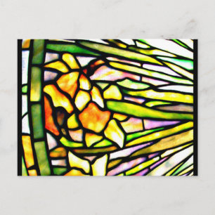 Vykort-lagrad glas-Louis Tiffany 7 Vykort