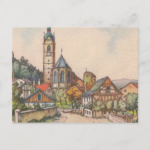 vykort - Laufenburg, WaldClose, Tyskland