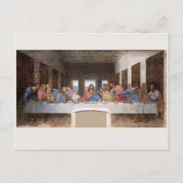 VYKORT: LEONARDO DA VINCI:DET SISTA KVÄLLSMÅLTIDEN VYKORT