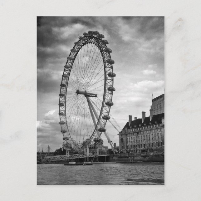vykort "London Öga" (Framsida)