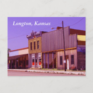 Vykort:  Longton Kansas Vykort