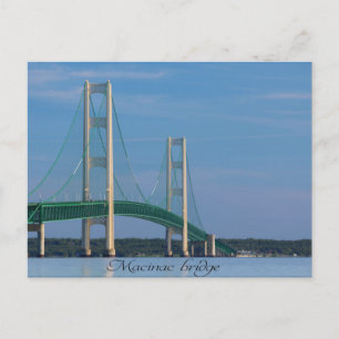 Vykort/Mackinac Bridge Vykort