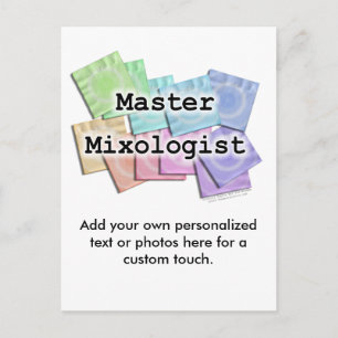 vykort - MASTER MIXOLOGIST