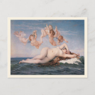 vykort med Alexandre Cabanel-målning