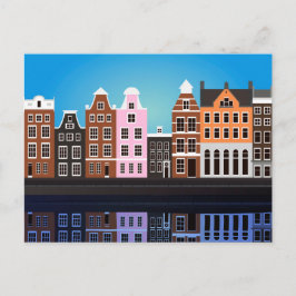 Vykort med Amsterdam