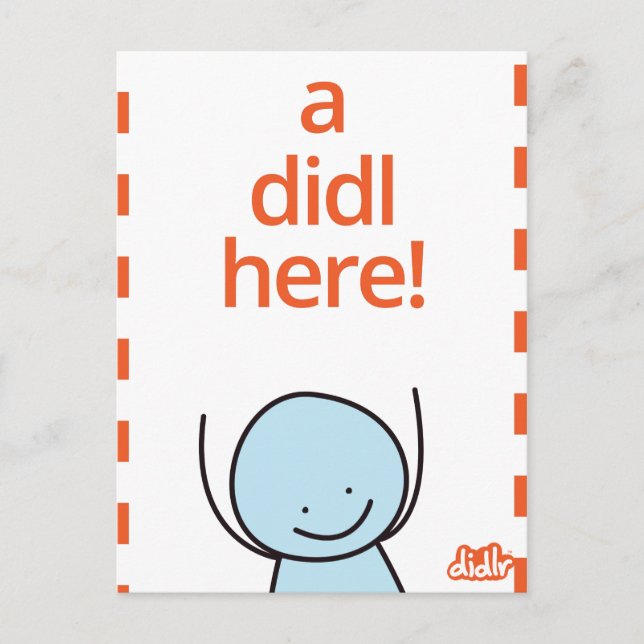 Vykort med didl (Framsida)