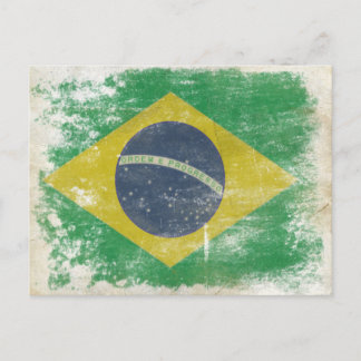 vykort med Dirty Flagga från Brasilien