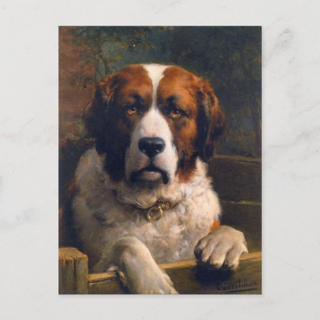 vykort med färg på otto Eerelman (Framsida)