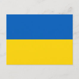 vykort med Flagga i Ukraina