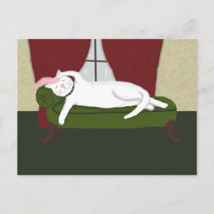 Vykort med funny bild av Kattunge i Drama