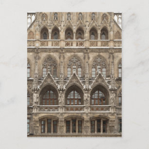 vykort med gotik Revival Architecture