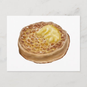 vykort med hand plockade-krumpetillustration