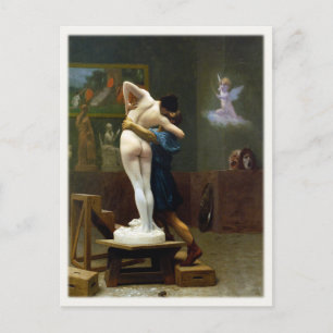 Vykort med Jean-Leon Gerome målning