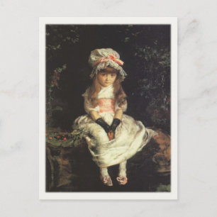 vykort med John Everett Millais Painting