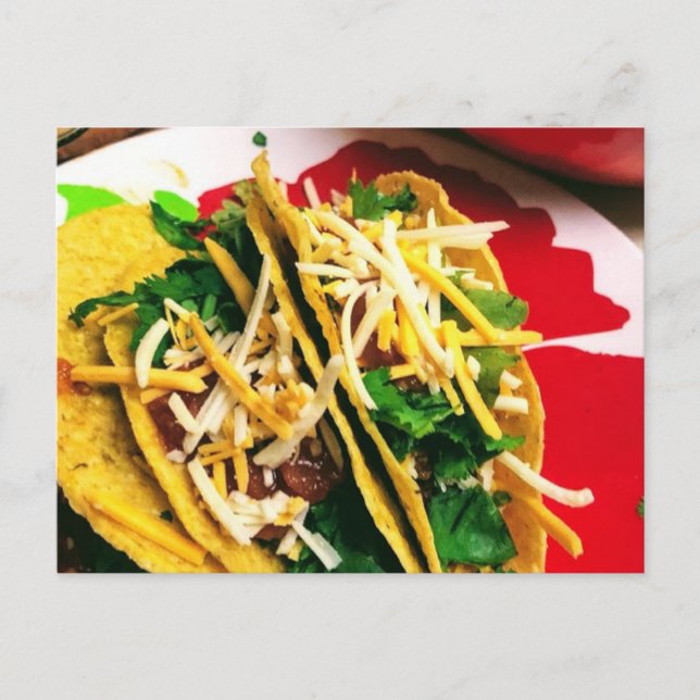 Vykort med tacos (Framsida)