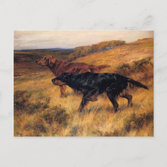 vykort med Thomas Blinks-målning (Framsida)