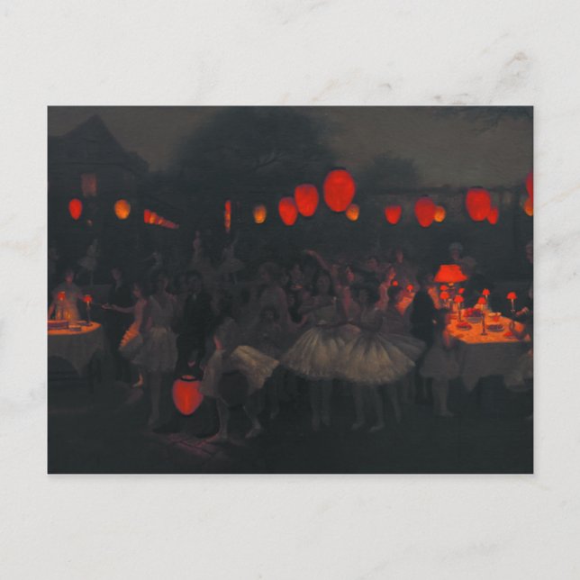 vykort med Thomas Cooper Gotch Painting (Framsida)