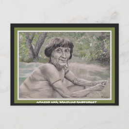 Vykort med ursprung. Art, äldre från Amazon Rainfo