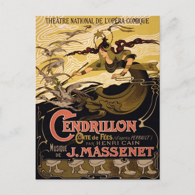 Vykort med Vintagens teater Poster (Framsida)