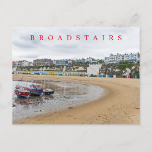 Vykort med vy över Viking Bay i Broadstairs