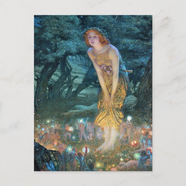 vykort: Midsommarens Kväll Vykort (Framsida)