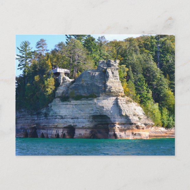 vykort/Miners Castle Michigan Vykort (Framsida)