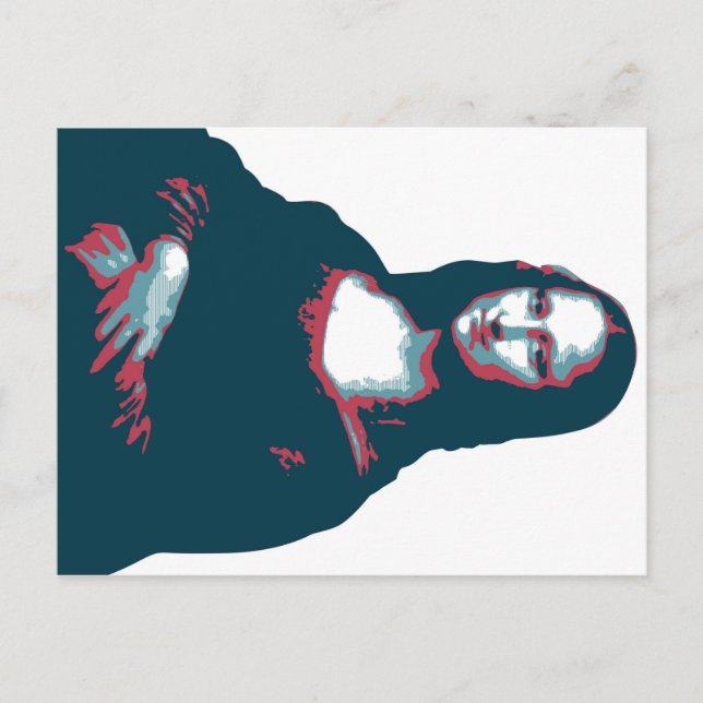vykort Mona Lisa (Framsida)