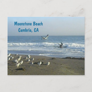 Vykort: Moonstonestrand, Cambria, C Vykort