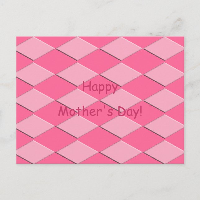 vykort - Mors dag Hälsning (Framsida)