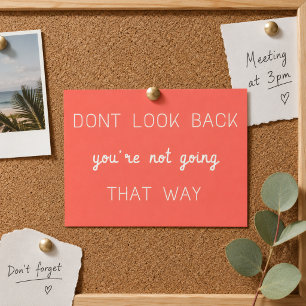 Vykort Motivationscitat Väggdekorationskort