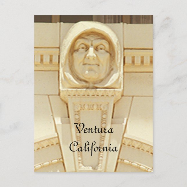 Vykort - Munk #2-nyckelsten (Framsida)