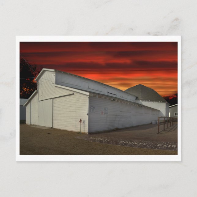 vykort, Murray County-ladan Vykort (Framsida)