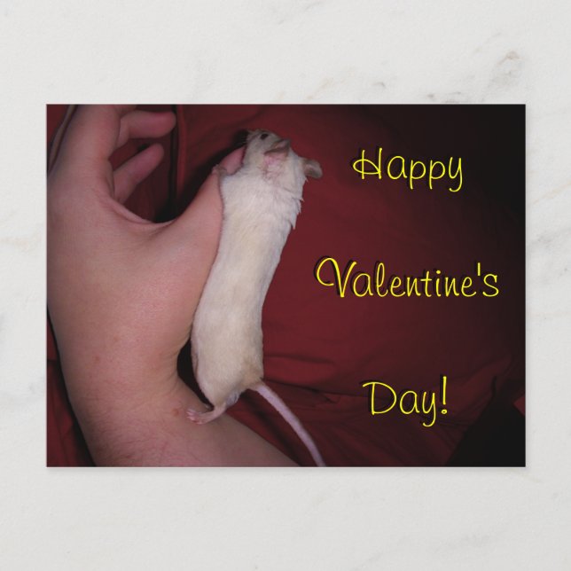 Vykort: Muskramvalentin Helg Vykort (Framsida)