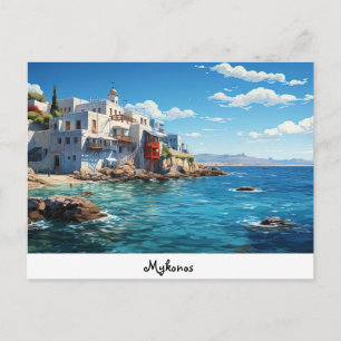 Vykort Mykonos