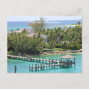 Vykort, Nassau Bahamas, Fotografering Vykort