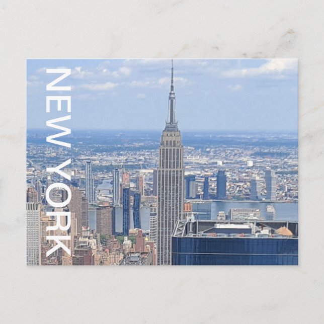 Vykort - New York-souvenir (Framsida)
