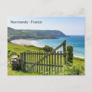 vykort Normany Frankrike Postkarte