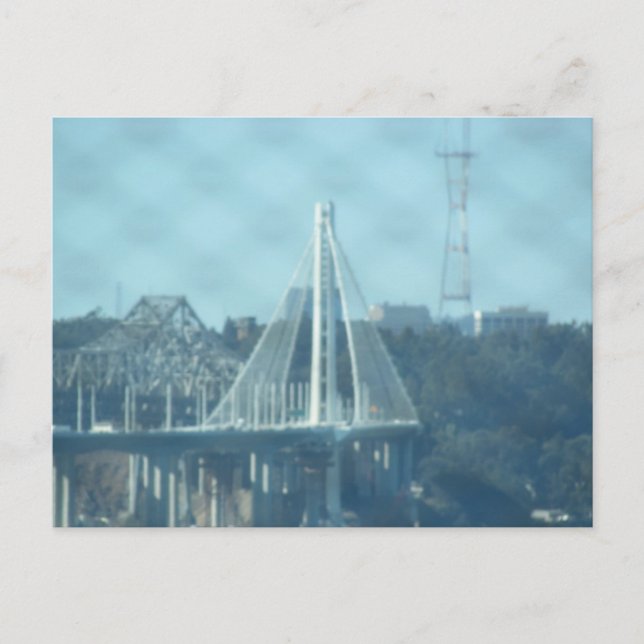 vykort - Oakland Bay Bridge Torn (Framsida)