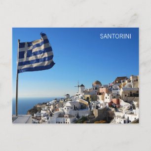 Vykort Oia, Santorini