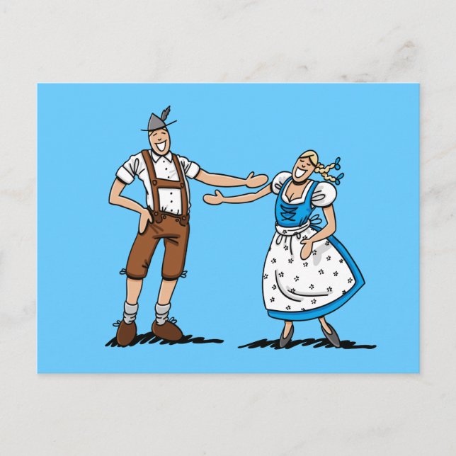 Vykort ÖL FESTIVAL Kärleksparet (Framsida)